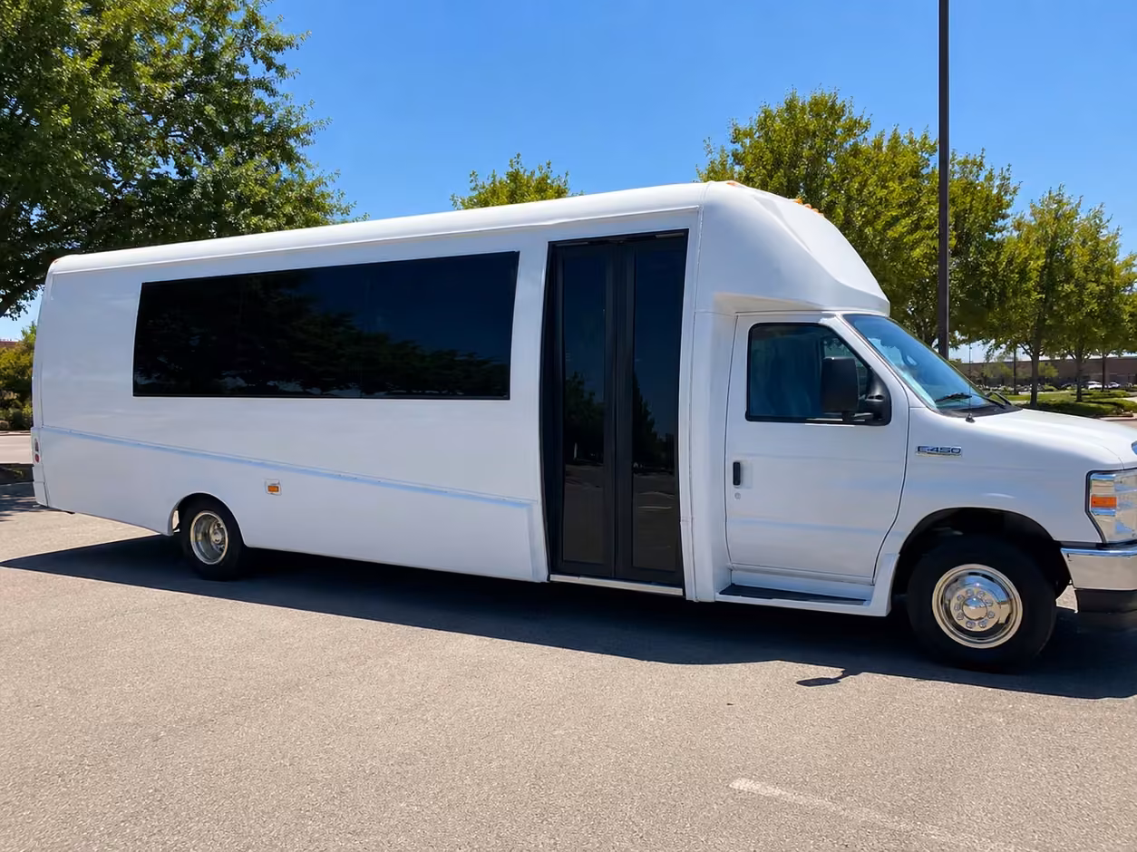 20 passenger party bus