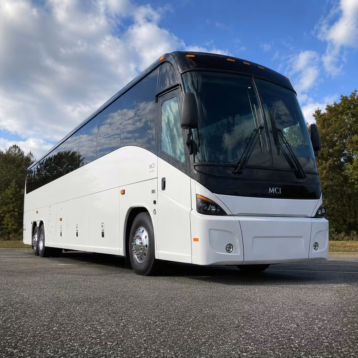 40 56 passenger charter bus