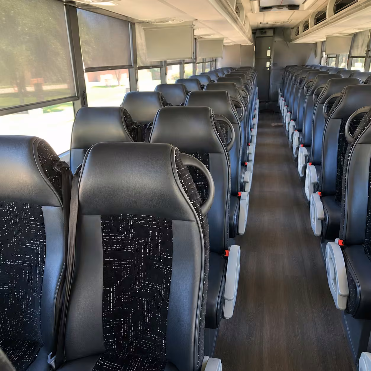 lake mary charter bus interior